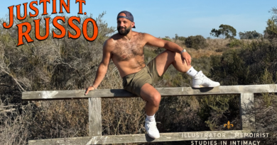 Justin T. Russo on his steamy content, art, and upcoming book