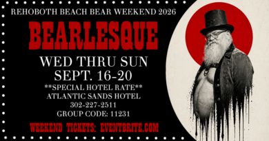 Rehoboth Beach Bear Weekend 2026 approaches, and tickets are selling fast!